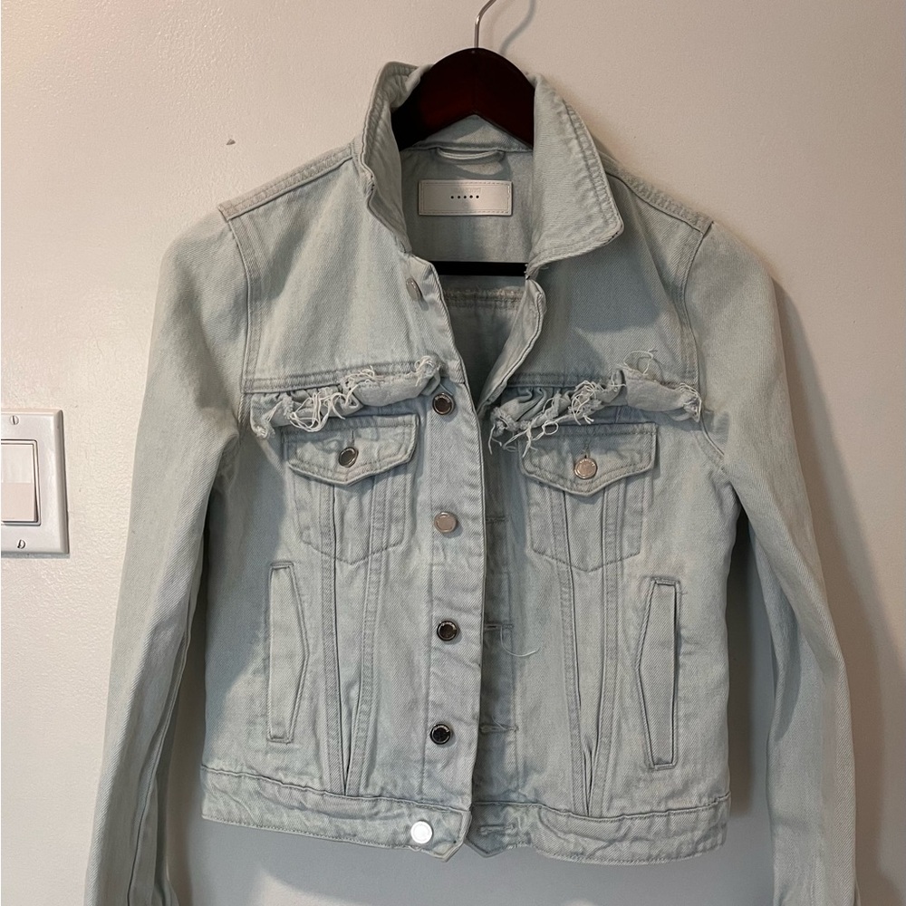 [BlankNYC] Light Blue Denim Jacket - xs